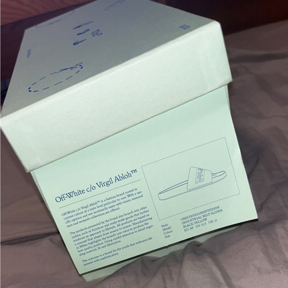 Off-White slides size 11.5 mens - Picture 7 of 8